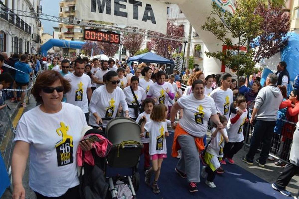La 55 Vuelta Pedestre a Coín se correrá a beneficio de Cudeca.