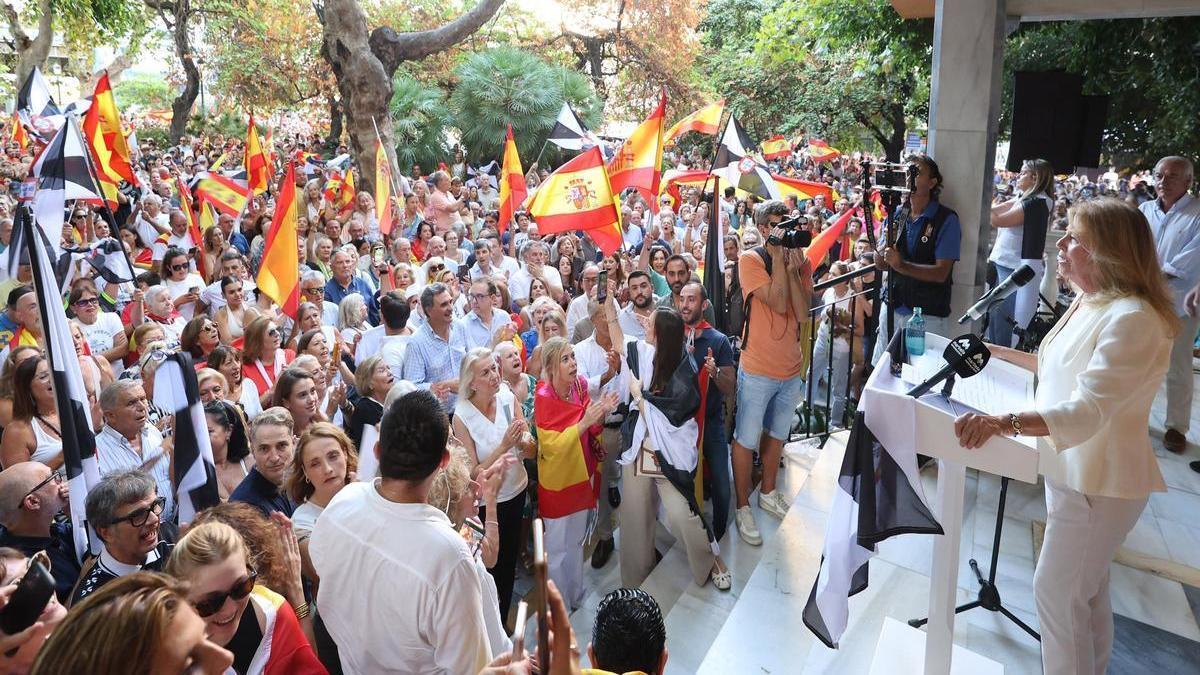 Concentración de apoyo a Ceuta en Marbella.