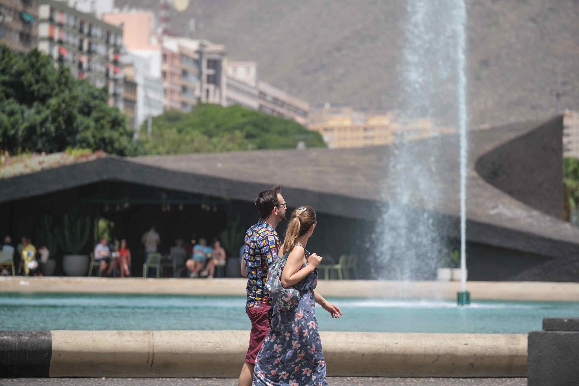 Jornada de calor en Tenerife.