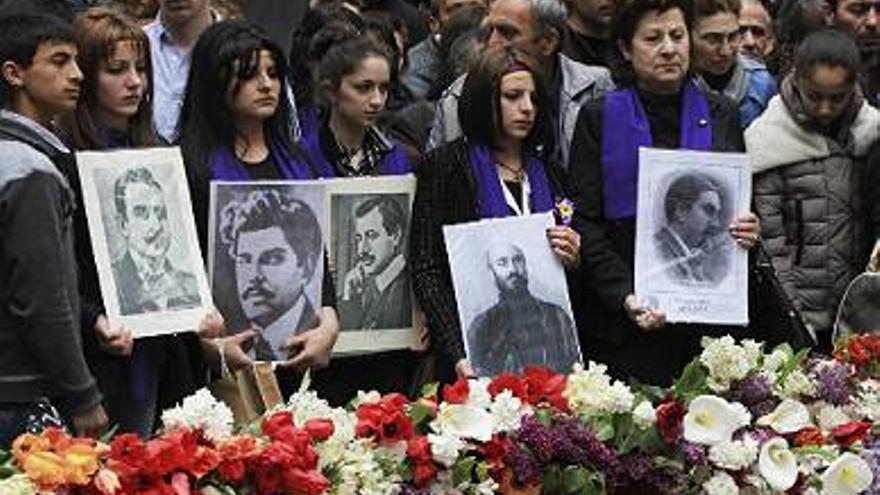 Armenia conmemora el centenario del genocidio