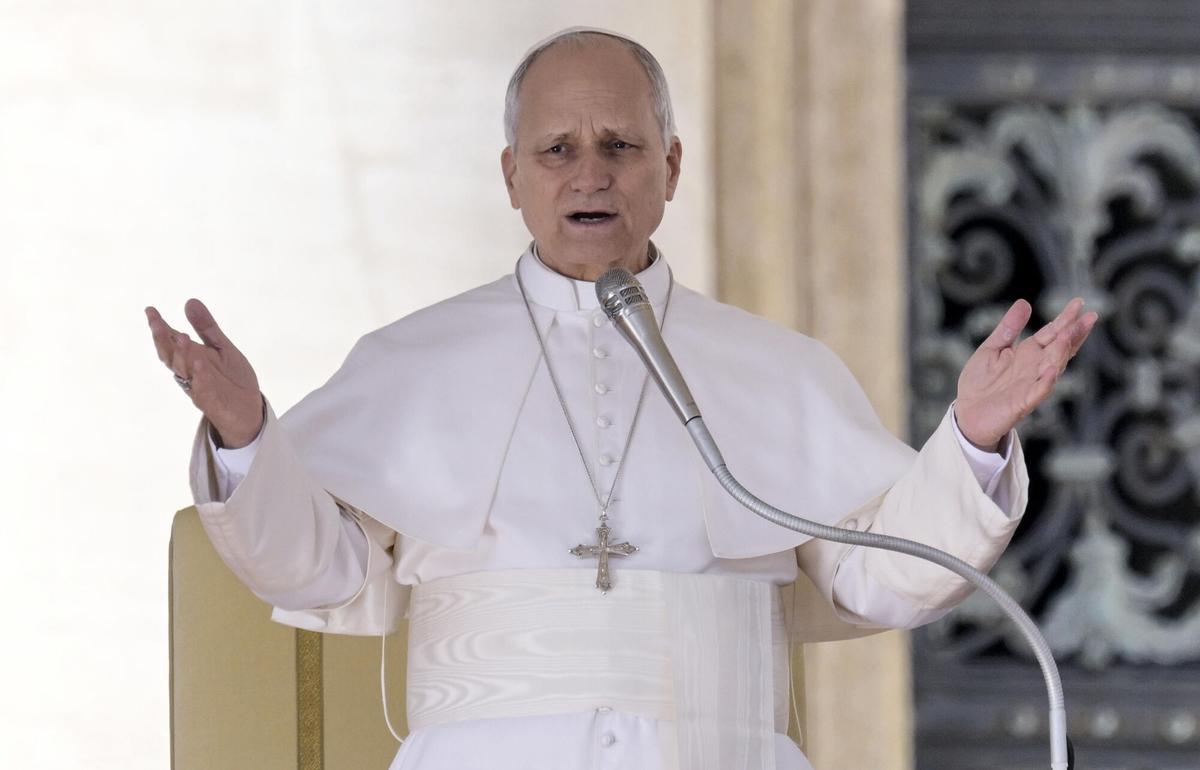El papa León XIV.