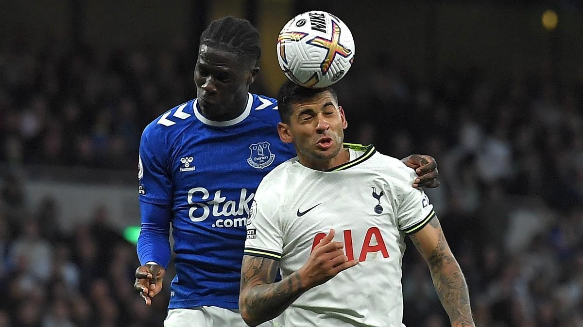 Amadou Onana, jugador del Everton