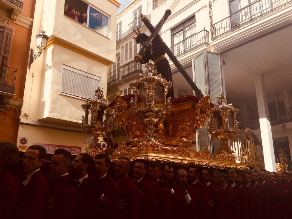 Las imágenes de la procesión de Viñeros en el Jueves Santo de la Semana Santa de Málaga