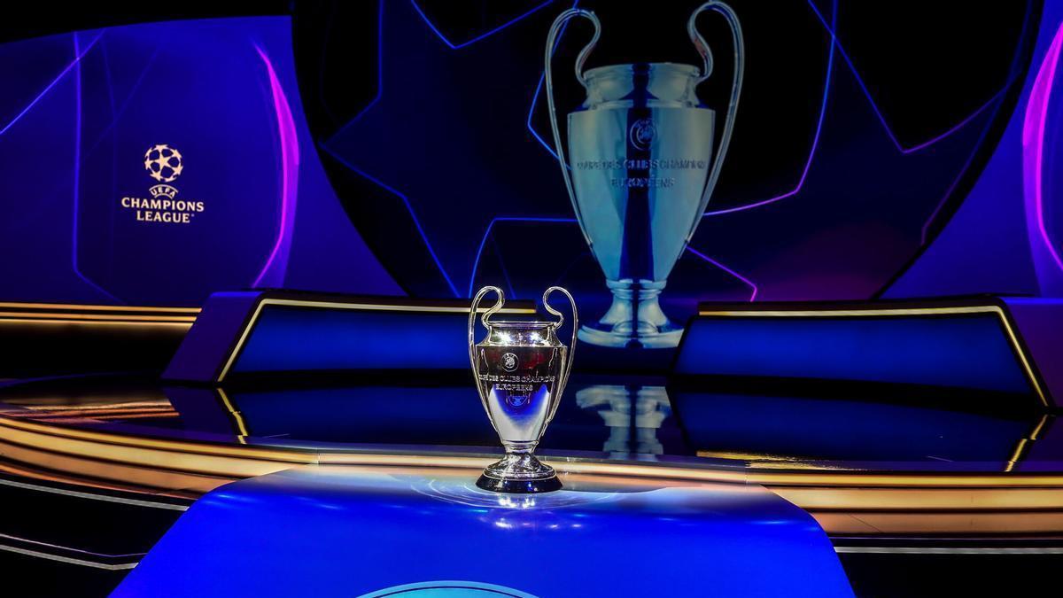El trofeo de la Champions League