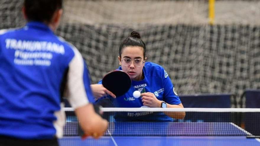 Partido del Monte Porreiro contra el Tramuntana Figueres. // Gustavo Santos