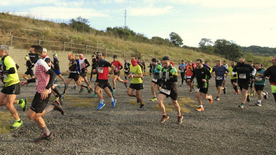 Moment de la sortida de la mitja marató