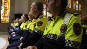 Agents de la policia de barri de Barcelona.
