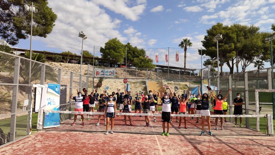 Clausura de la última edición de PadelAmigos, el 20 de septiembre