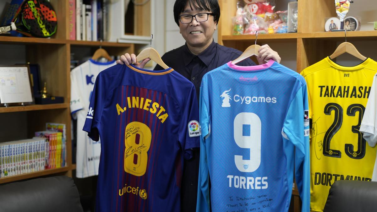 Yoichi Takahashi, autor de 'Oliver y Benji': Me atrajo el juego bonito del Barça de Cruyff