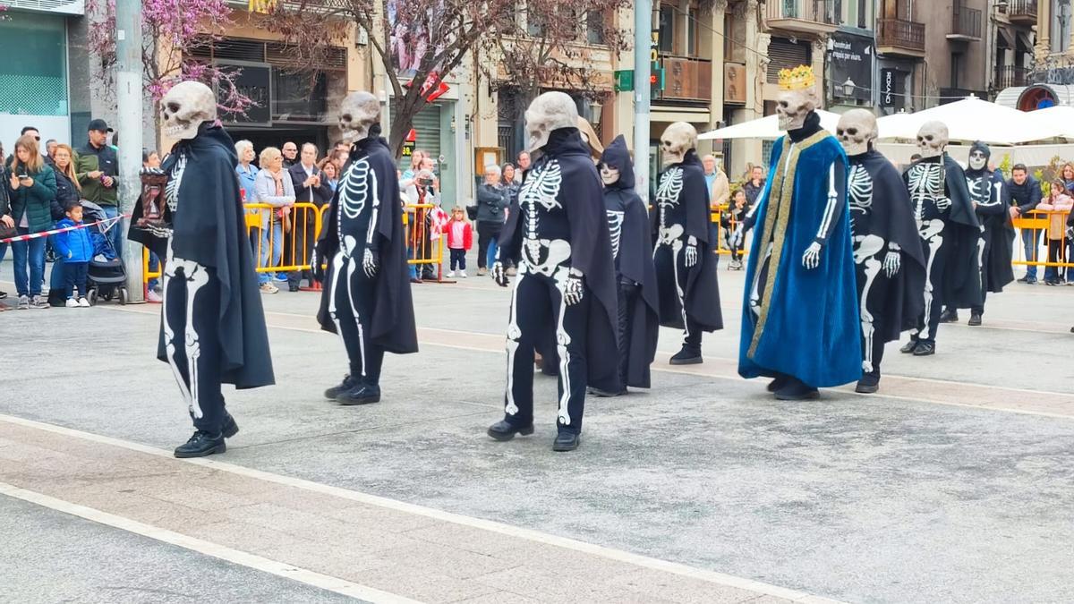La Dansa de la Mort escalfa motors a Manresa de cara a la Processó de Divendres Sant