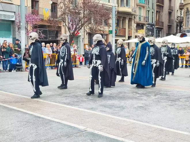 La Dansa de la Mort escalfa motors a Manresa de cara a la Processó de Divendres Sant