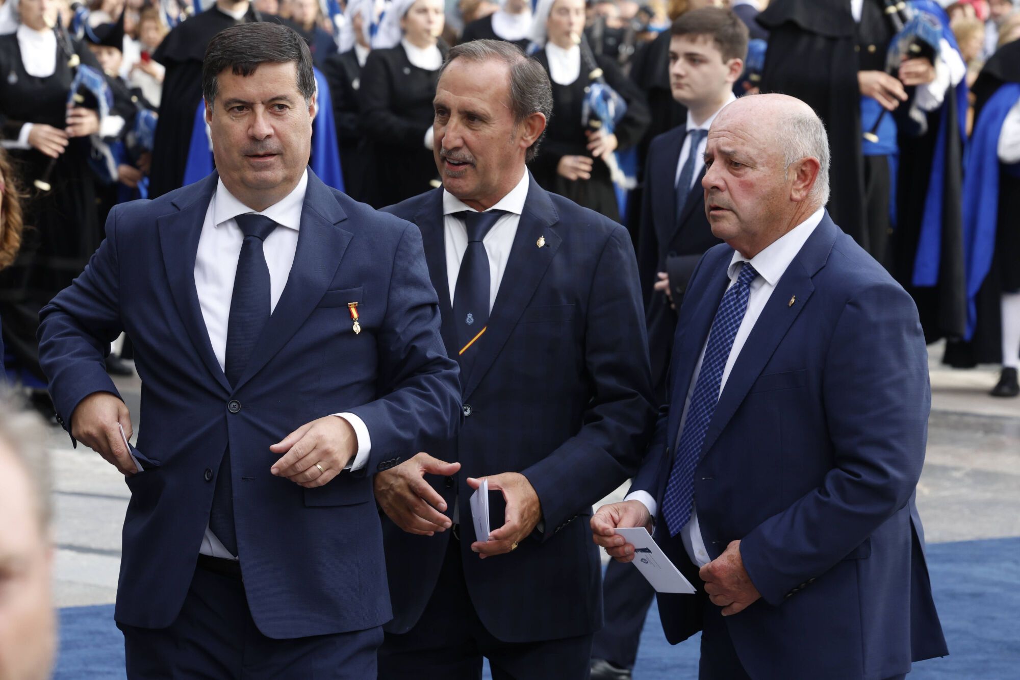 Así fue la llegada de los invitados a los premios "Princesa de Asturias" y su paso por la alfombra azul