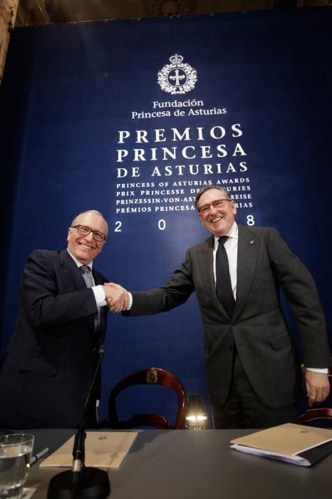 Luis Fernández-Vega, nuevo presidente de la Fundación Princesa de Asturias