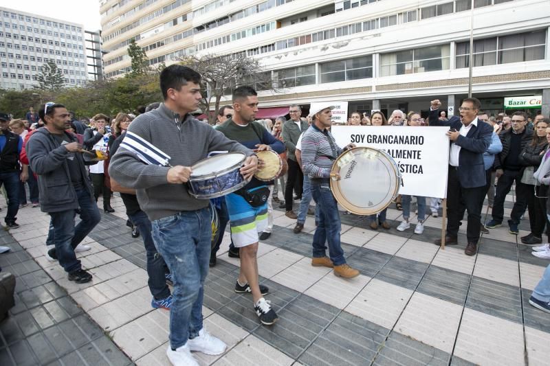 29.03.19. Las Palmas de Gran Canaria. Concentración ciudadana   | 29/03/2019 | Fotógrafo: Quique Curbelo