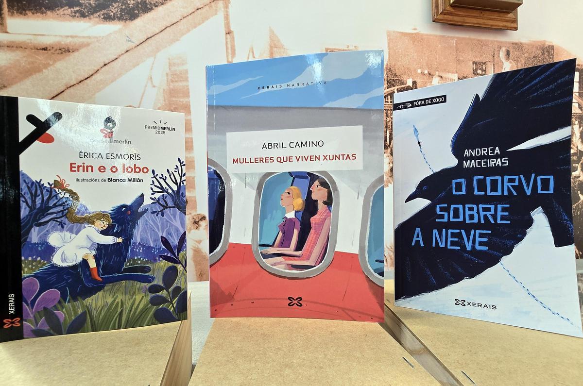 Os tres libros gañadores dos Premios Xerais 2025 Os tres libros gañadores dos Premios Xerais 2025