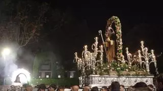 Primera procesión del año en Málaga: San Antonio Abad recorre Churriana