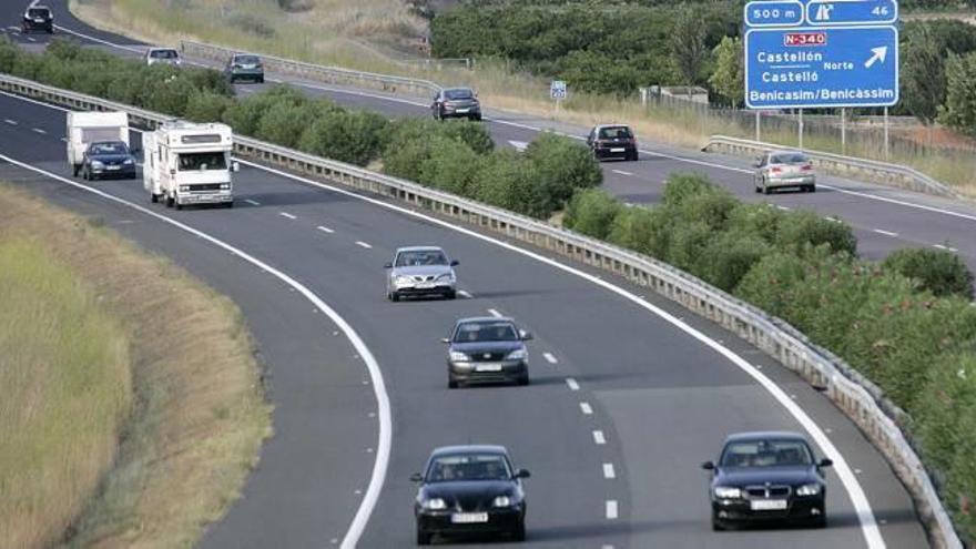 Autopista de peaje a su paso por la provincia de Castelló.