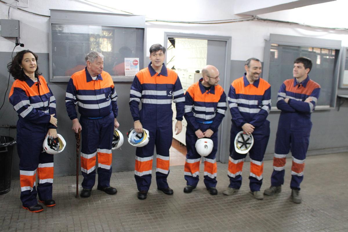 EN IMÁGENES: Visita del exdirectivo de la NASA a las minerías del pozo Santiago para hablar sobre el futuro laboratorio que podría recrear las condiciones de vida en la Luna