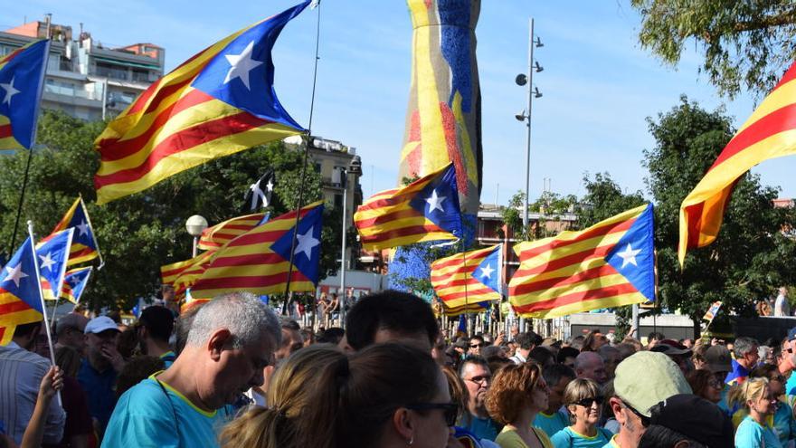 Berguedans a la Diada del 2019 a Barcelona