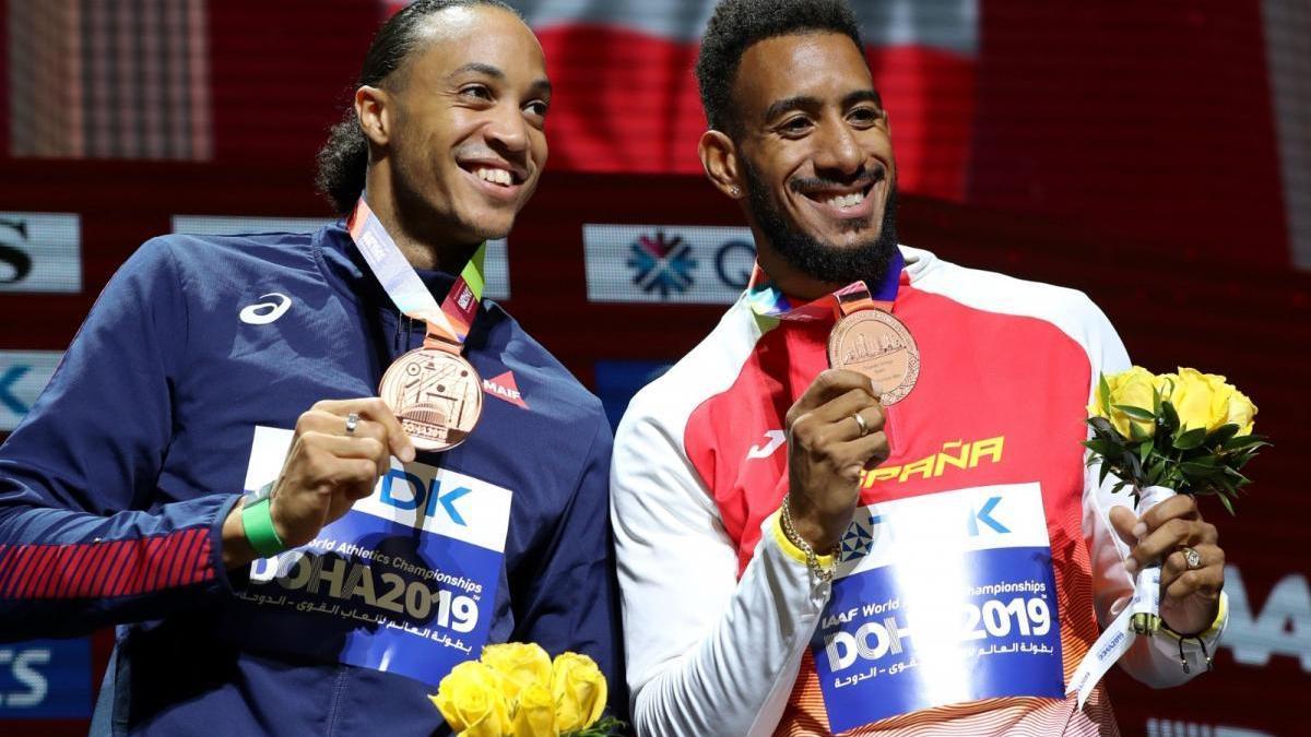 La IAAF rectifica y concede una medalla de bronce a Orlando Ortega