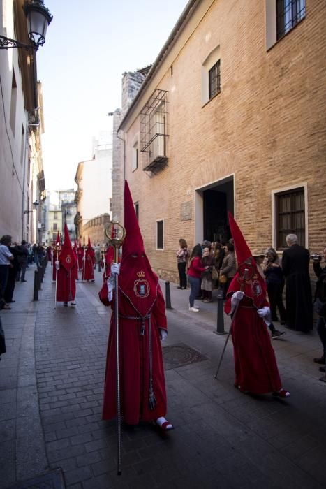 Procesion de Jesús en la Columna en Ciutat Vella