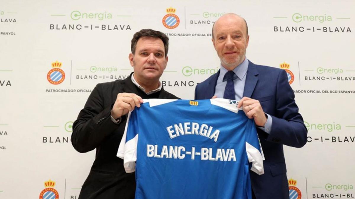 Energia Blanc-i-Blava, nuevo patrocinador oficial RCD Espanyol