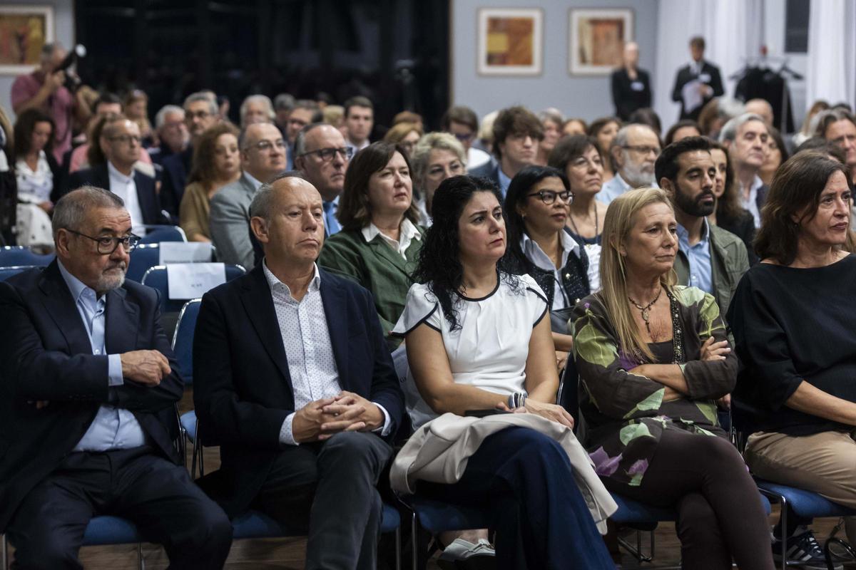 Unai Sordo y Pepe Álvarez en el Club de Encuentro Manuel Broseta