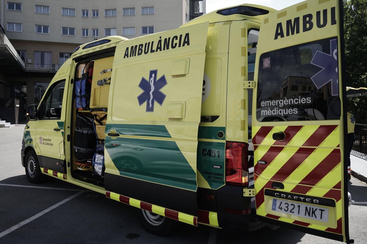 Presentació dels nous models d'ambulàncies a Manresa