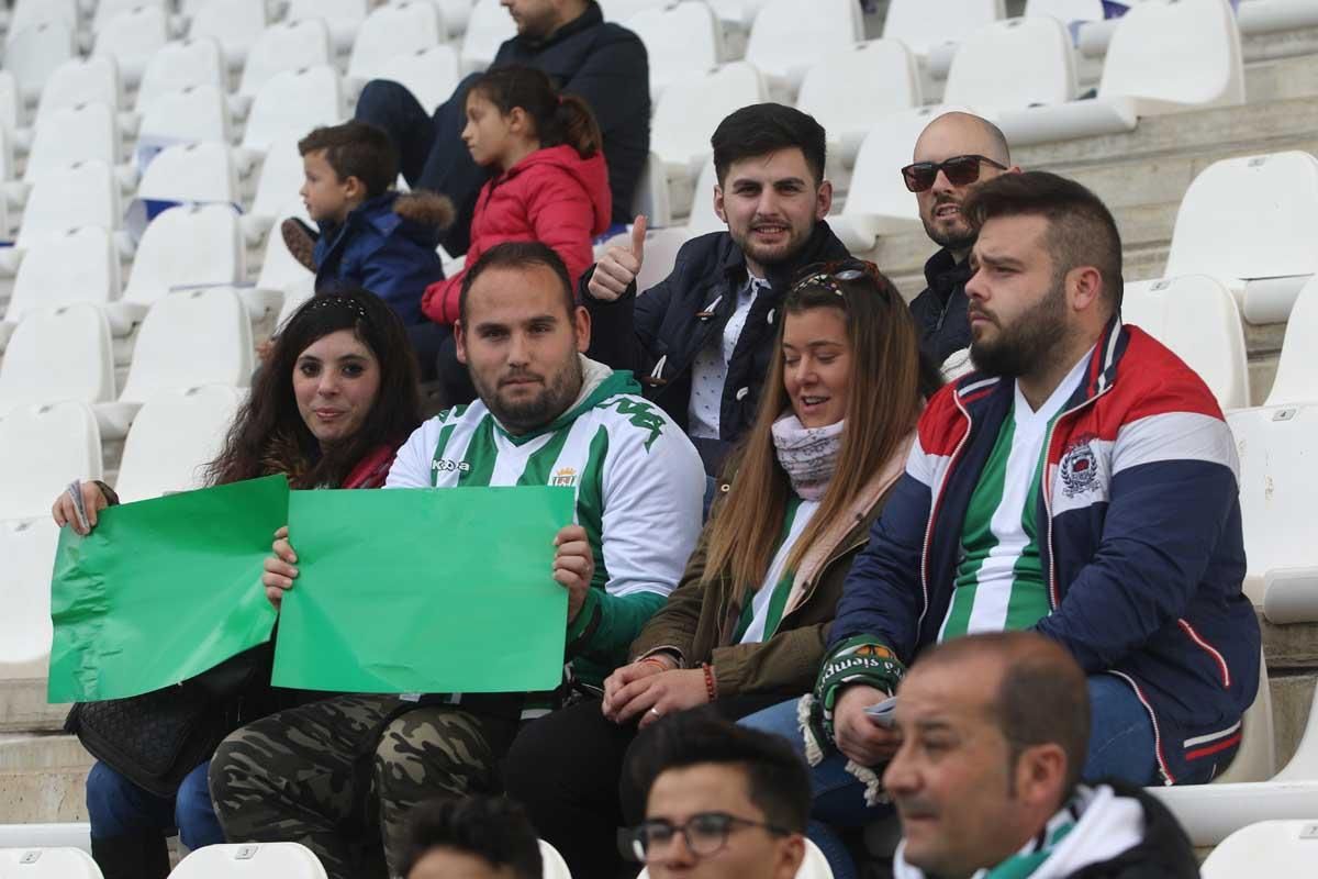 Así vivió la afición el empate del Córdoba ante el Oviedo