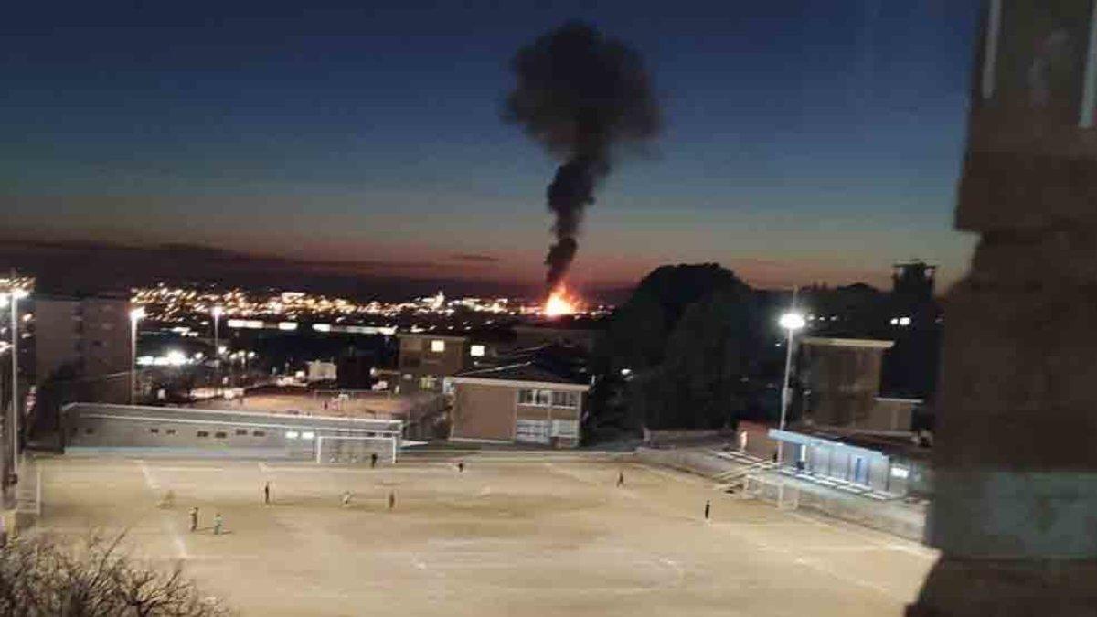 Tarragona vivió una tremenda explosión