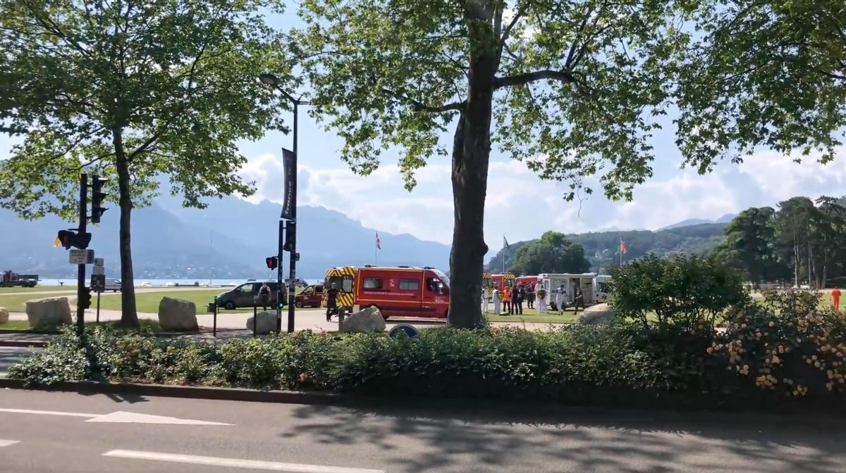 Ataque con cuchillo en un parque infantil en Annecy (Francia)