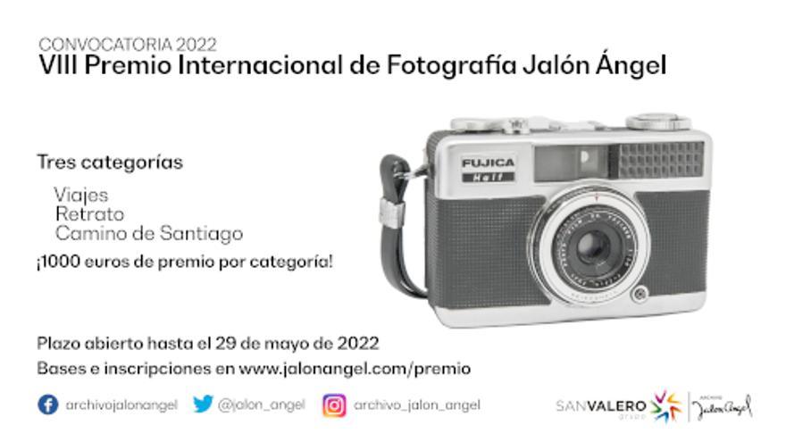 El cartel de la octava edición del premio Jalón Ángel.