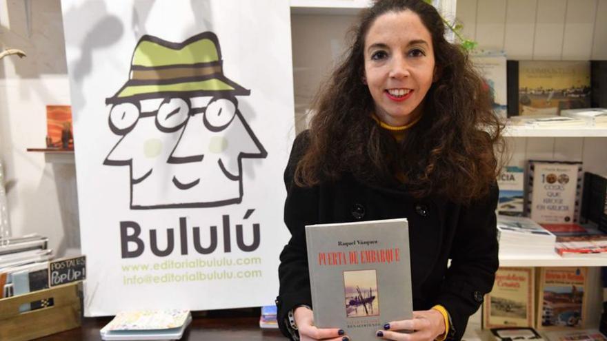 Raquel Vázquez, en Librería Bululú. |   // VÍCTOR ECHAVE