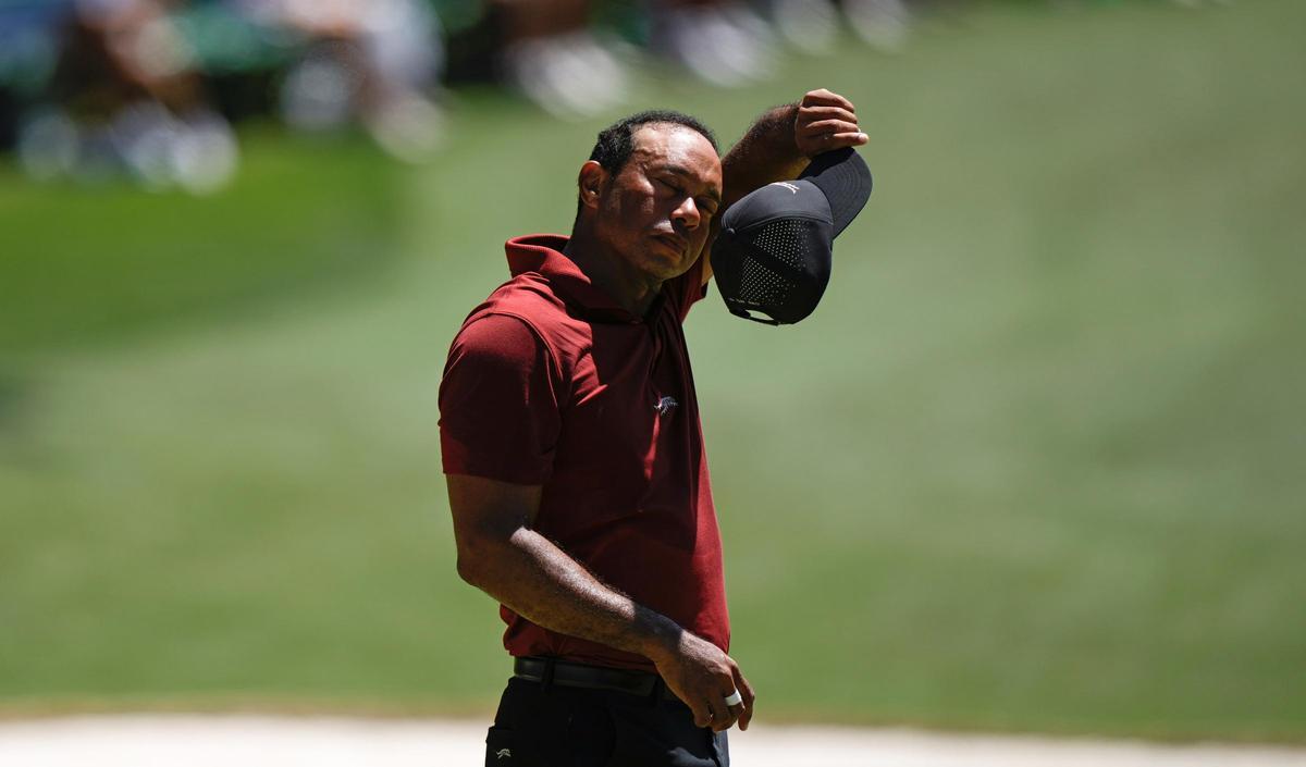 Woods logró superar el corte en el Masters pero vivió dos jornadas finales decepcionantes