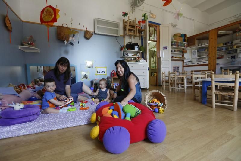 Una clase de la guardería Patufet de L'Hospitalet.