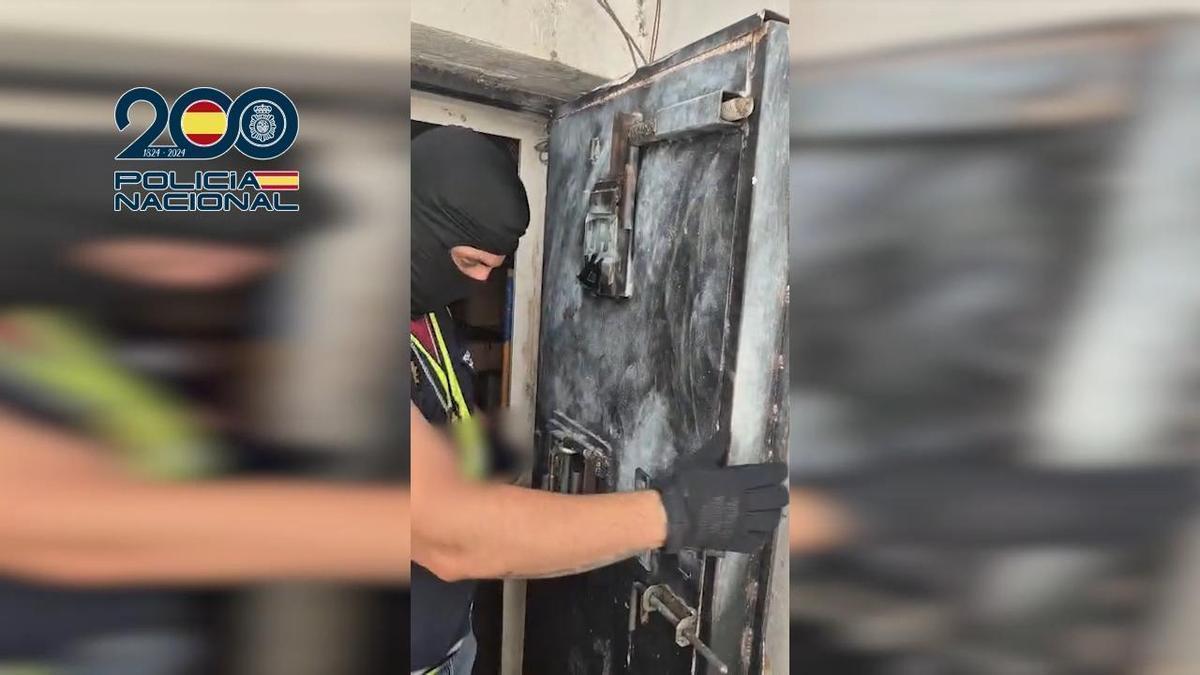 Desmantelado un narcopiso en San José de la Vega