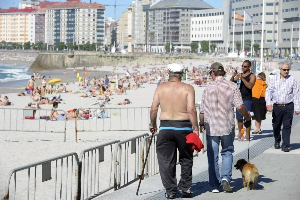 El verano 2016 arranca en A Coruña con buen tiempo