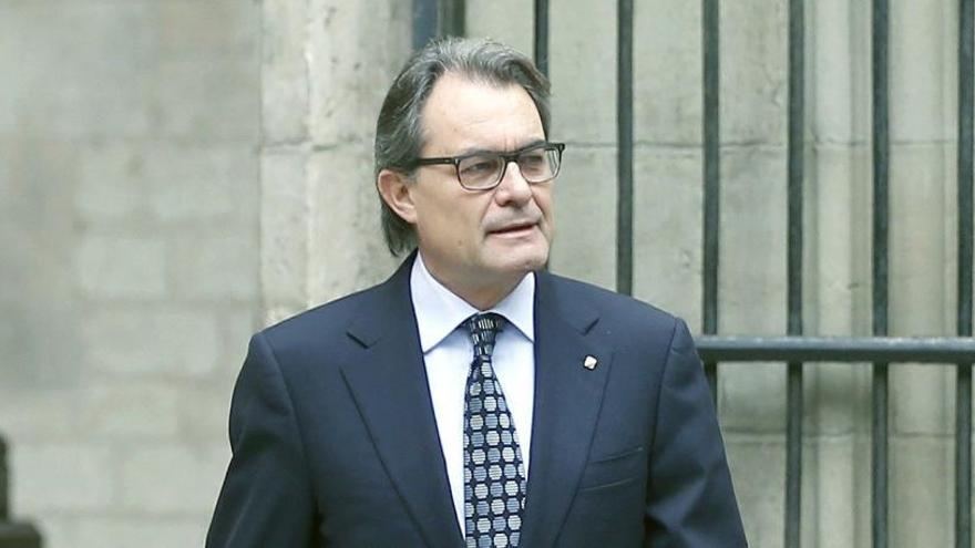 El expresidente de la Generalitat, Artur Mas.