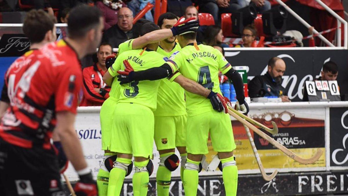 El Barça celebró una nueva victroia europea