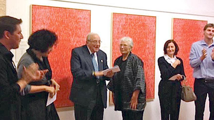 Inauguración de la exposición-homenaje al misionero franciscano.