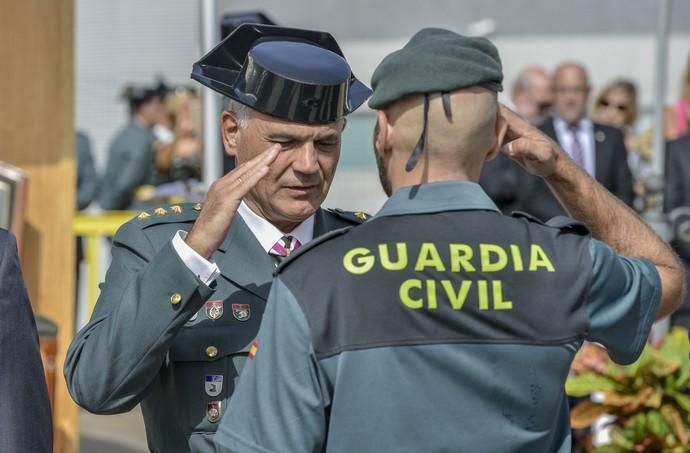 12/10/2017 LAS PALMAS DE GRAN CANARIA. Celebración del Día la Patrona de la Guardia Civil en la Comandancia de Las Palmas. FOTO: J. PÉREZ CURBELO