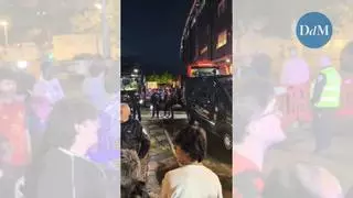 Bronca de la afición del Mallorca a los jugadores en el Ciutat de València: "Os reís de nosotros"