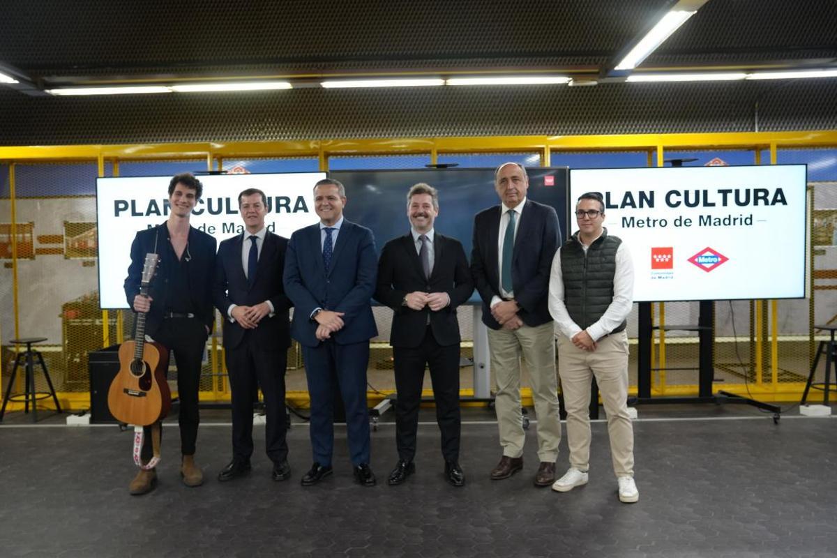 Cultura en el Metro de Madrid.