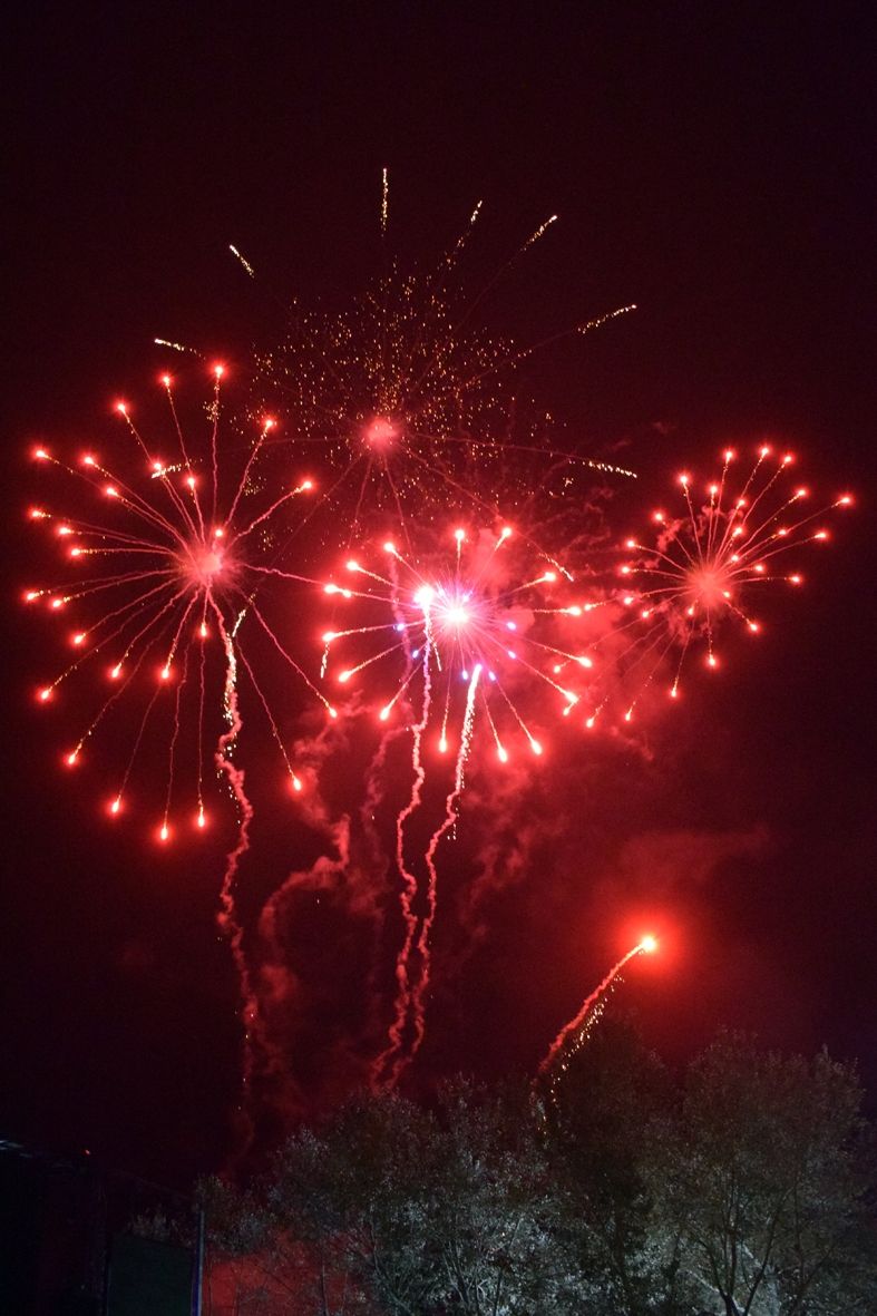 Un momento de la celebración de la fiesta de la caña y la anguila celebrada en Valga.