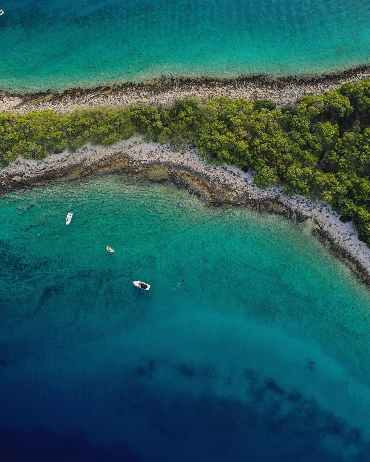 El mar Adriático baña las costas de Croacia