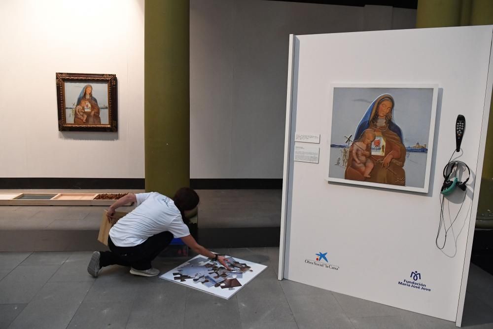 Hasta el 18 de noviembre podrá visitarse la muestra de la Fundación María José Jove "con la que la  entidad quiere enseñar al visitante a entender el arte más allá de la vista.