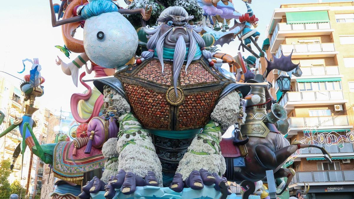 El detalle de la falla l'Antiga de Campanar 2024 que quizá no viste