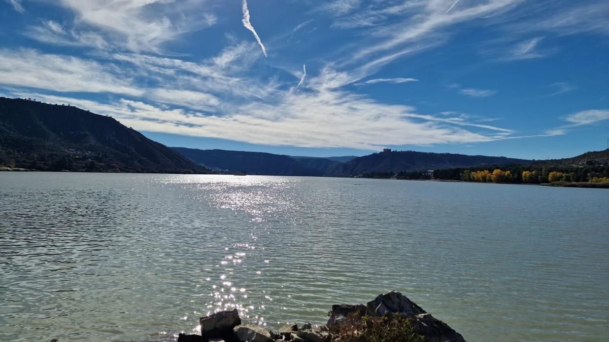 El embalse de Ribarroja, el pasado mes de octubre.