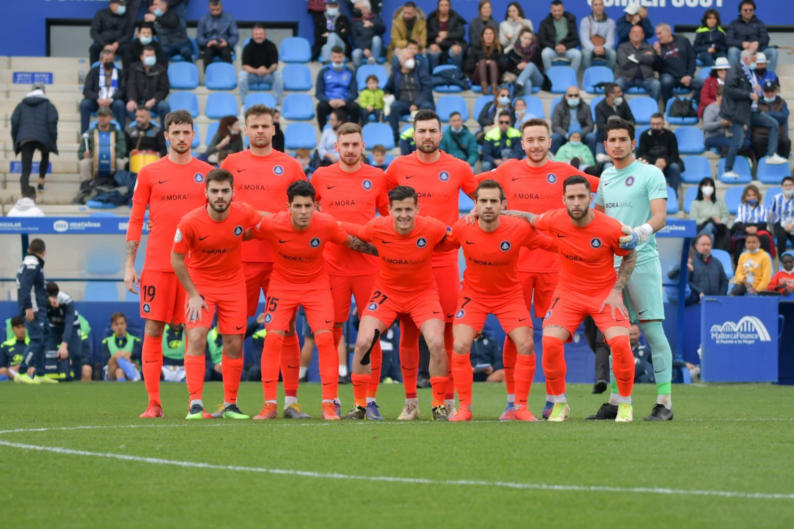 Atlético Baleares-Andorra de Primera RFEF en el Estadio Balear