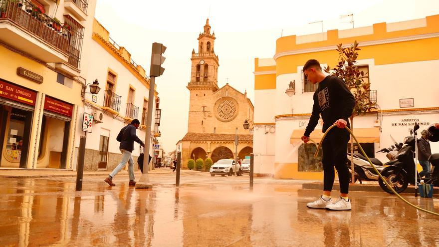 Celia abandona Córdoba con lluvia de barro a primera hora y claros a partir del mediodía